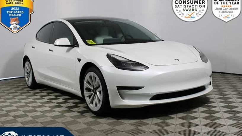 TESLA MODEL 3 2021 5YJ3E1EB4MF015669 image